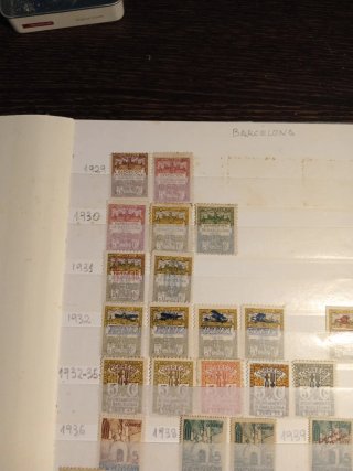 Sellos España Colección Barcelona