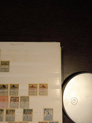 Sellos España Colección Barcelona
