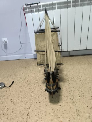 Maqueta Barco Madera