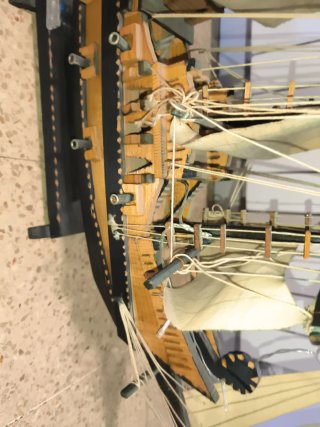 Maqueta Barco Madera