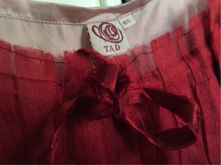 TAD Abito Spalline Raso in rayon decori paillettes