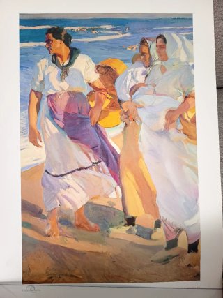 2 Láminas Pinturas Sorolla