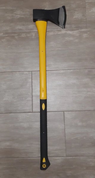 Hacha Cabeza 1500G Forjada Mango Fibra de Vidrio