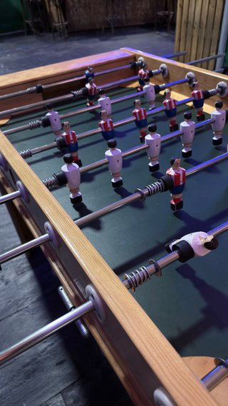 Futbolín de bar madera