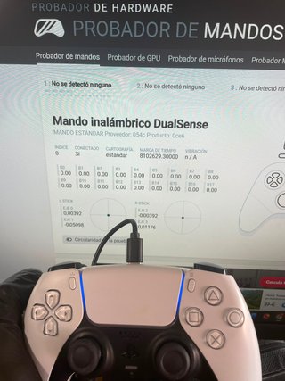 Mando PS5 DualSense con Joysticks Magnéticos