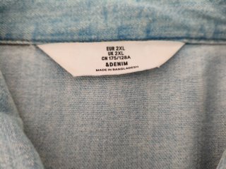 Camisa vaquera Denim