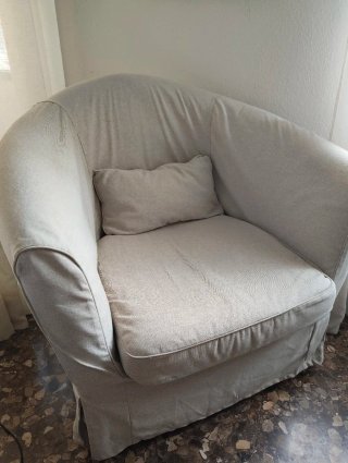 Sillón TULLSTA Ikea Beige/Gris