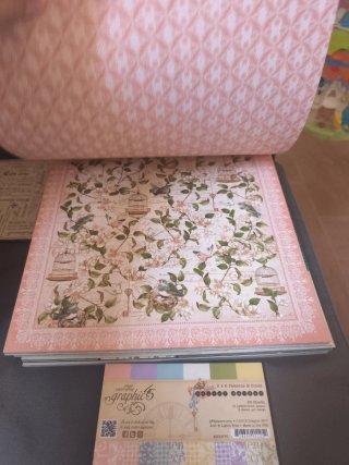 Kit Papel Scrapbooking Graphic 45 Secret Garden