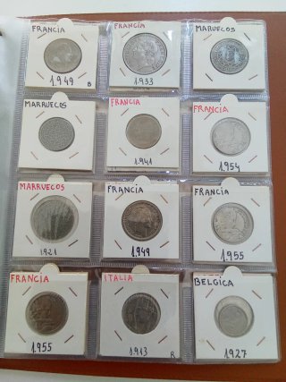 Álbum de Monedas Marrón
