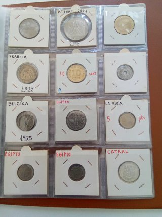 Álbum de Monedas Marrón