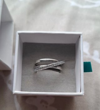 Anillo Roselin Plata con Circonitas