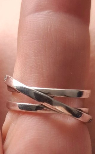 Anillo Roselin Plata con Circonitas