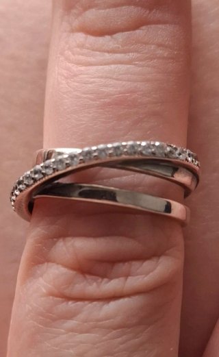 Anillo Roselin Plata con Circonitas