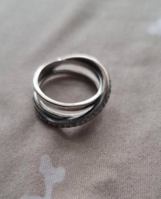 Anillo Roselin Plata con Circonitas