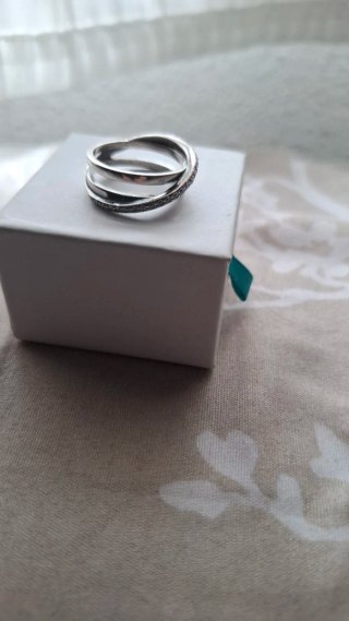 Anillo Roselin Plata con Circonitas