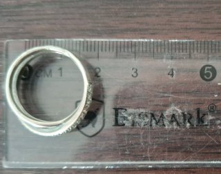 Anillo Roselin Plata con Circonitas