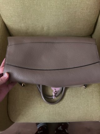 Bolso Coccinelle Piel Marrón Dorado
