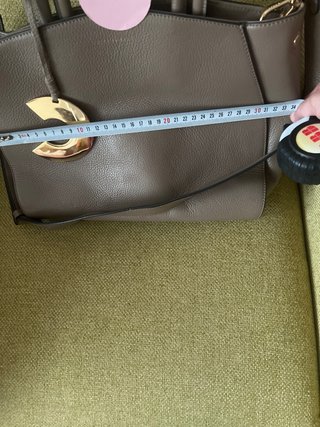 Bolso Coccinelle Piel Marrón Dorado