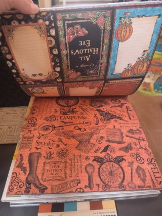 Kit Papel Scrapbooking Graphic 45 Steampunk