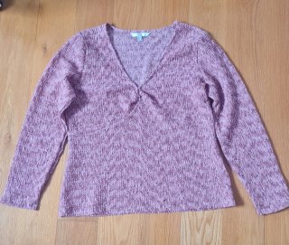 Blusa Hoss Intropia rosa talla XL