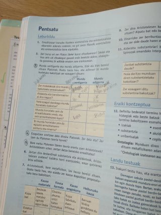 Filosofia FLE C. Prestel Alfonso. Batxilergoa 1