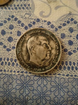 Moneda 100 Pesetas Franco 1966