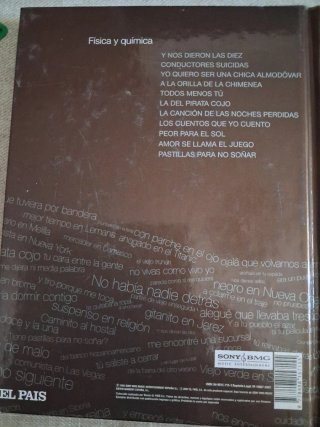 CD Física y Química. Joaquín Sabina