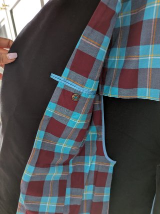 Americana negra talla M