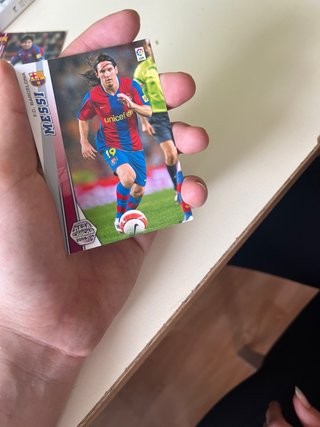 Cromos Fútbol Messi F.C. Barcelona Mega Cracks