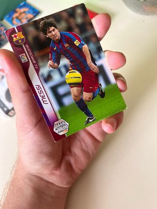 Cromos Fútbol Messi F.C. Barcelona Mega Cracks