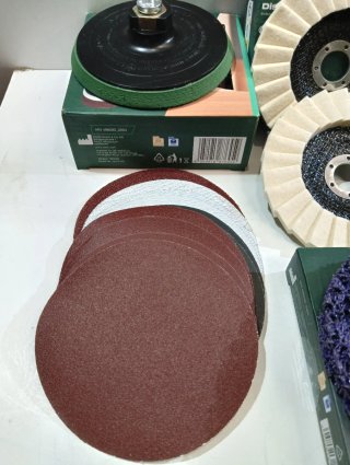 Lote Discos Lijado y Pulido Radial PARKSIDE