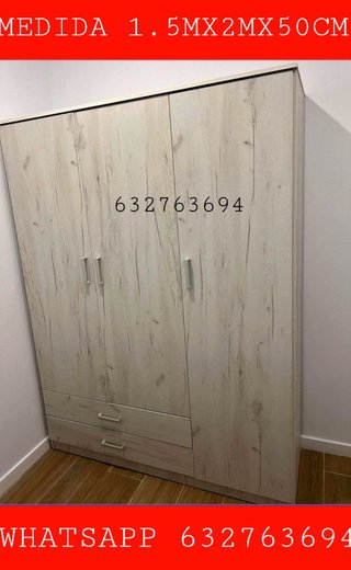 Armario 1.5m x 2m x 50cm
