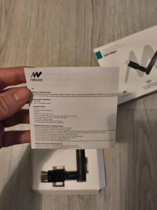 Tarjeta de Red WiFi USB 3.0 Netway 1200 Mbps