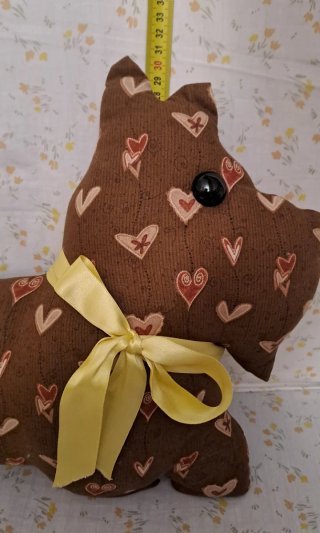 Cuscino decorativo per cani in tessuto