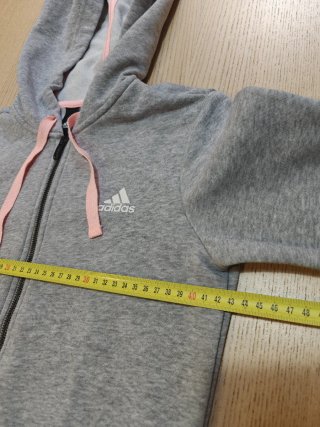 Sudadera Adidas mujer Gris y Rosa - Talla S