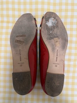 Bailarinas Miss Sixty rojas talla 38