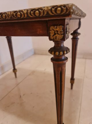 Auxiliar Luis XVI Madera Artesanal