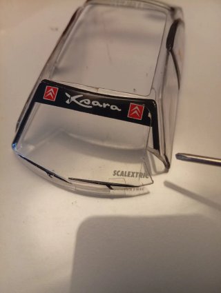 Despiece Scalextric Citroën Xsara y Ford