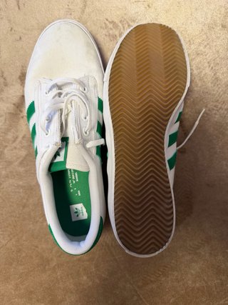 Zapatillas Adidas Blancas y Verdes