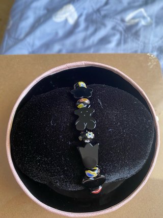 Pulsera TOUS figuras ônix y cristales