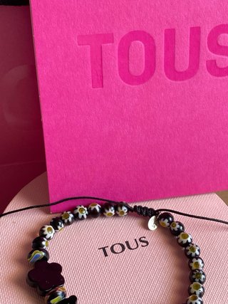 Pulsera TOUS figuras ônix y cristales