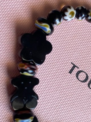 Pulsera TOUS figuras ônix y cristales