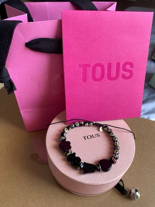 Pulsera TOUS figuras ônix y cristales