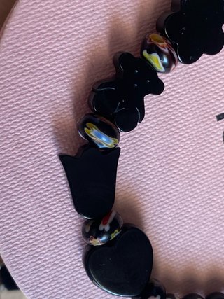 Pulsera TOUS figuras ônix y cristales