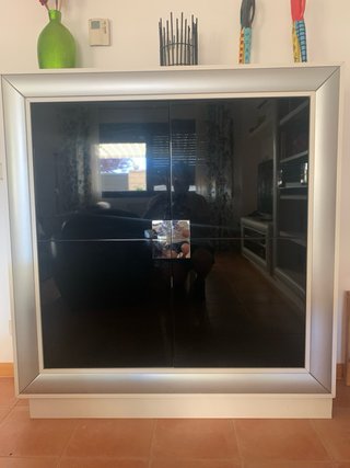 Mueble salón madera maciza alta calidad
