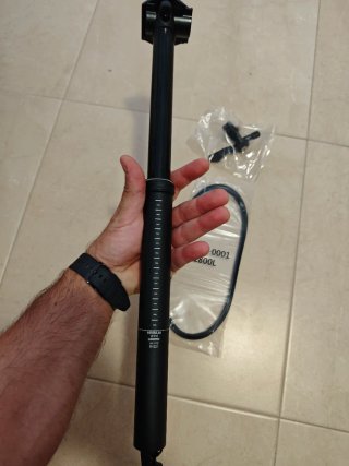 Tija Telescópica 31.6mm 175mm