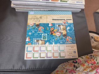 Kit Papel Scrapbooking Graphic 45 Children's Hour