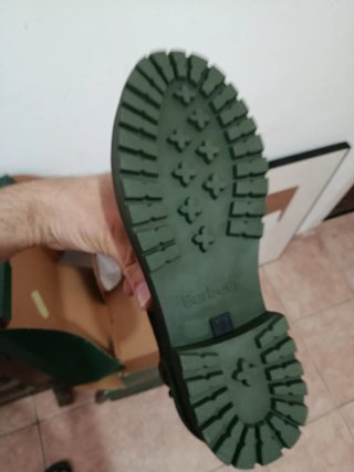 Botas Barbour niño/niña verde