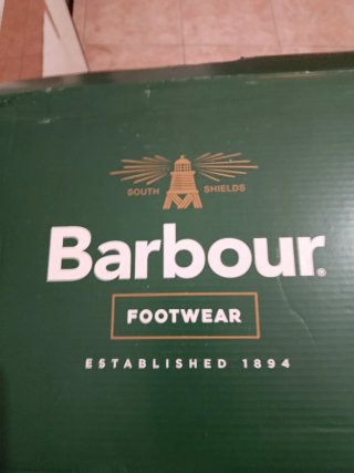 Botas Barbour niño/niña verde