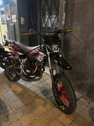 Beta RRT 49 Enduro Manual Negra/Roja